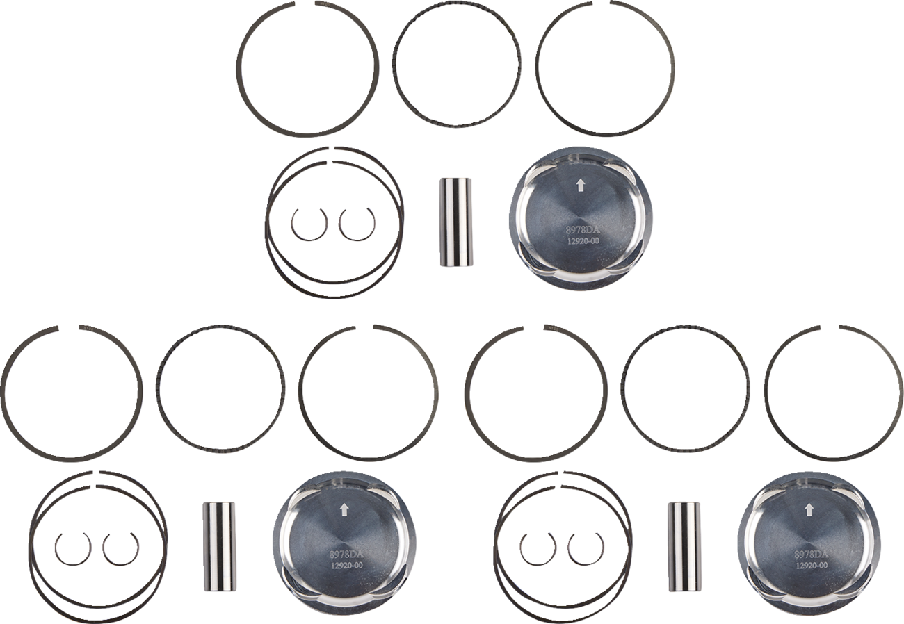 WOSSNER Piston Kit for 4 Stroke