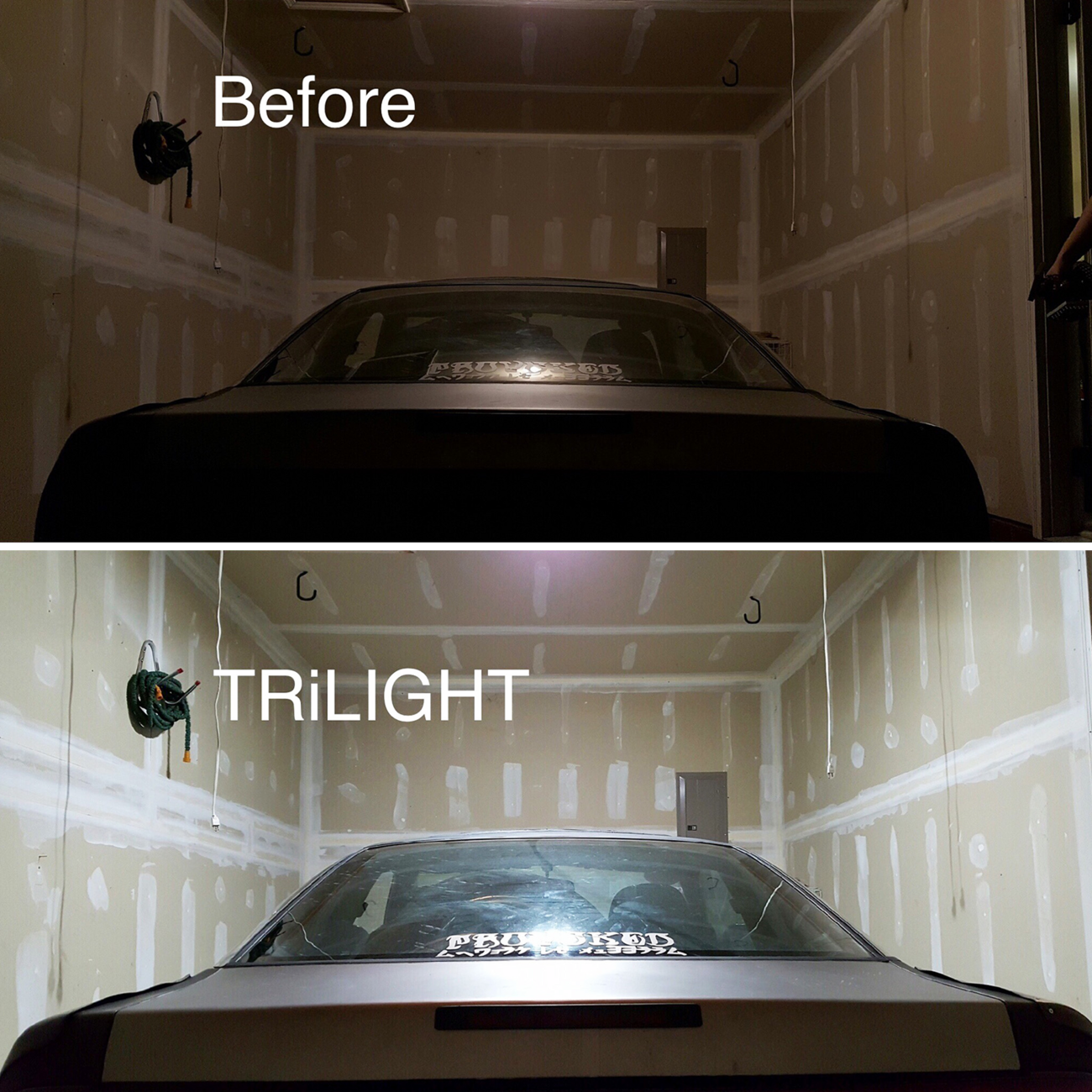 Risk racing Ceiling Light - Garage/Home/Attic/Basement/Motion - 4000 Lumens - LED