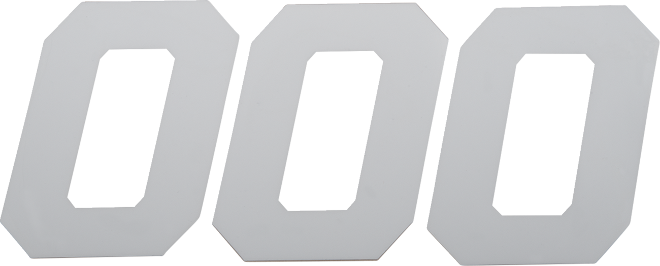 D'COR VISUALS Plate Number