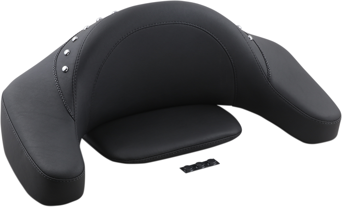 Mustang Extended Arm Wrap-Around Backrest For Harley Touring 1993-2013