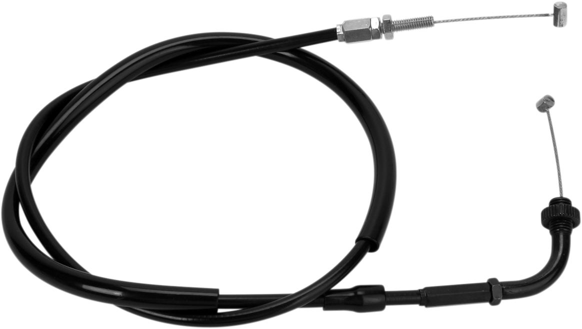 Black Vinyl Throttle Cable
