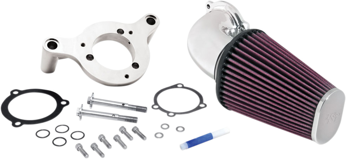 K&N High Flow Air Charger Intake Kit For Harley Dyna / Softail
