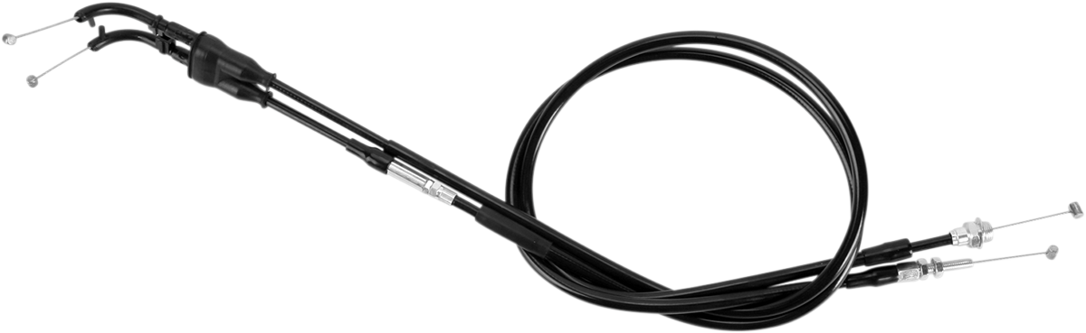 Motion pro Black Vinyl Throttle Cable - Push/Pull - '03-'13 Yamaha WR/YZ
