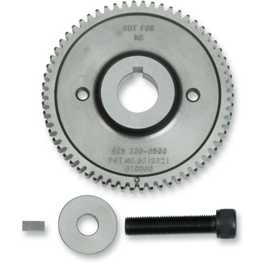 TWO-GEAR SET FOR GEAR-DRIVEN CAMS