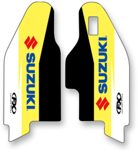 Factory effex Lower Fork Guard Graphics Suzuki