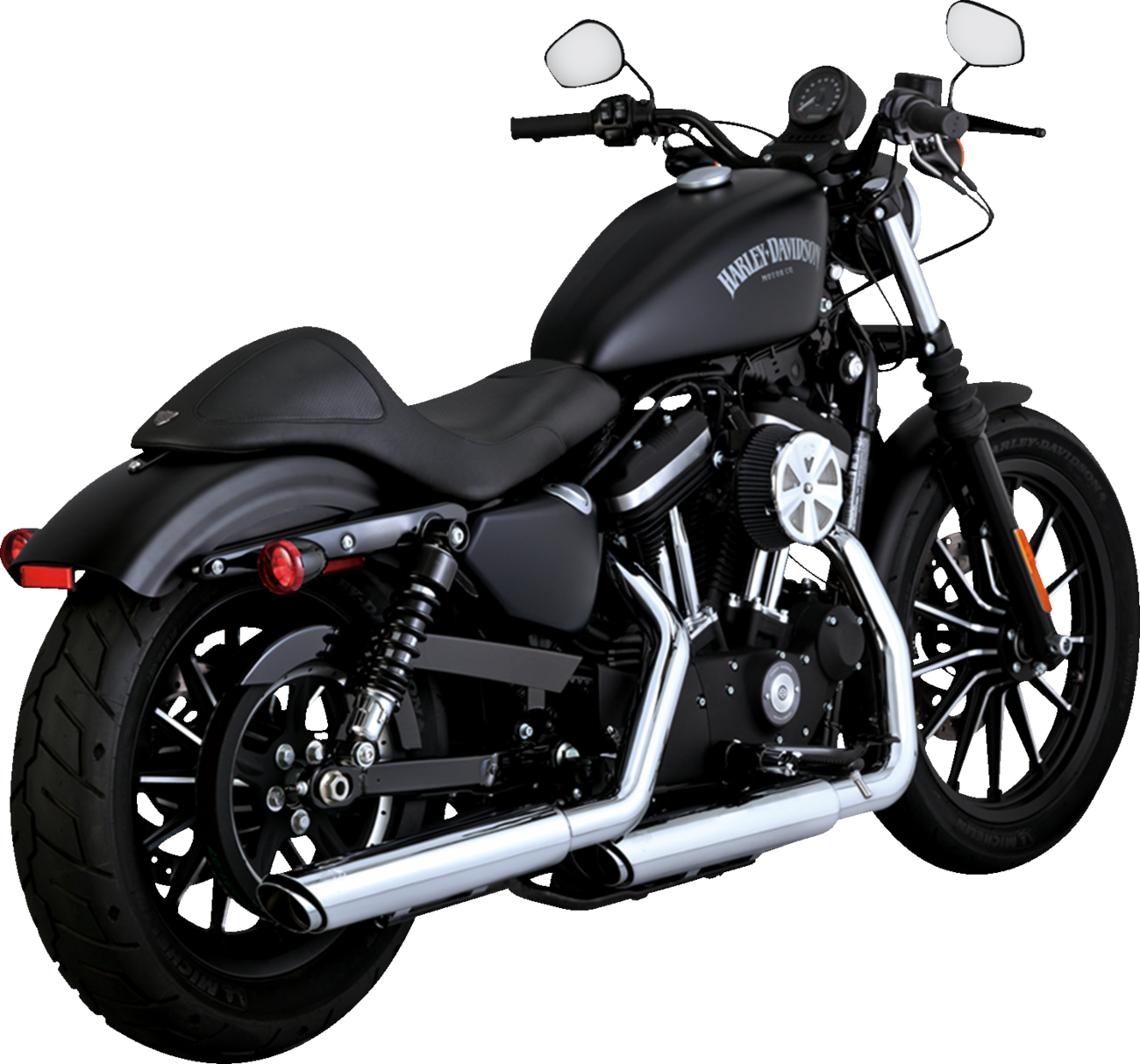 VANCE & HINES 3" Twin Slash Slip-On Mufflers
