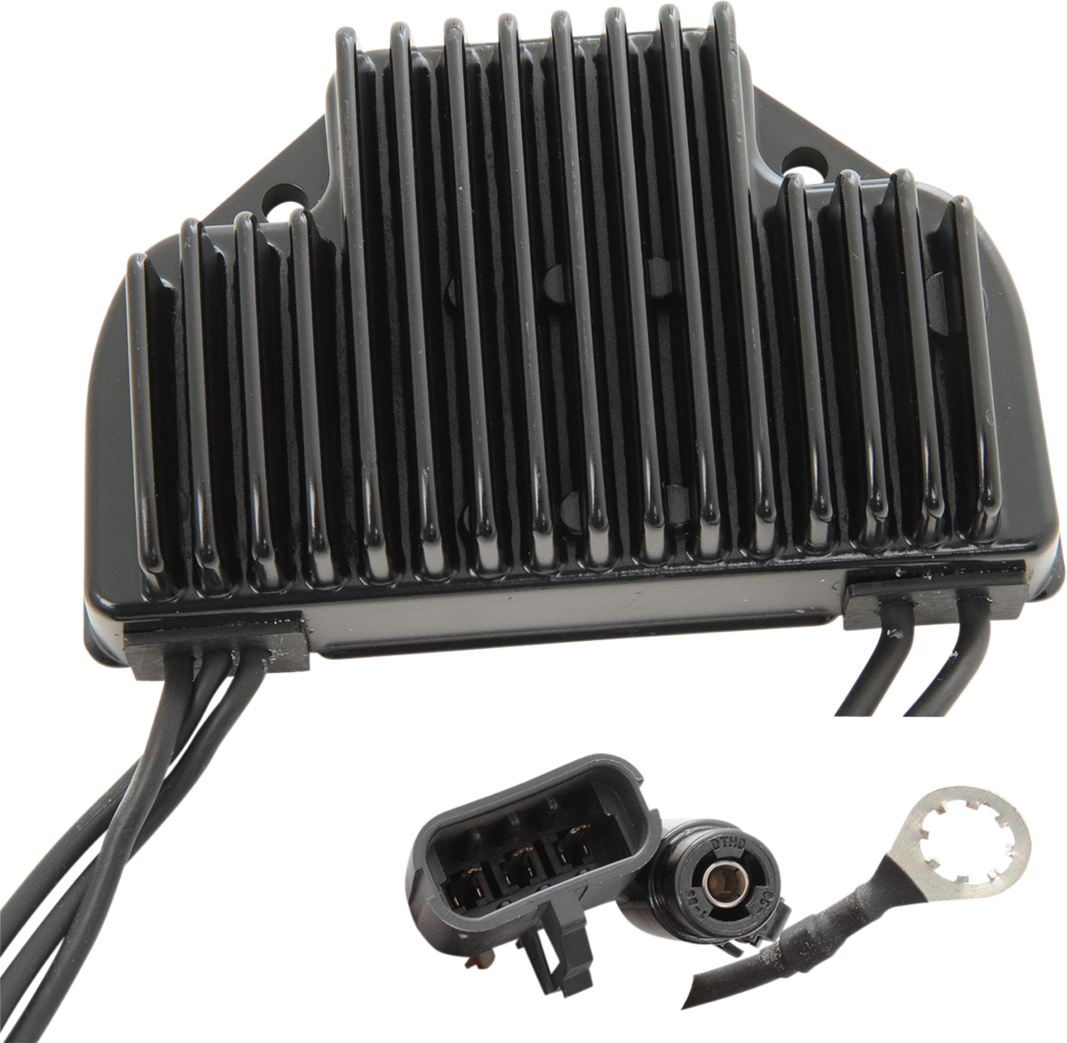 Drag specialties Regulator - Black - '02-'07 V-Rod Harley Davidson