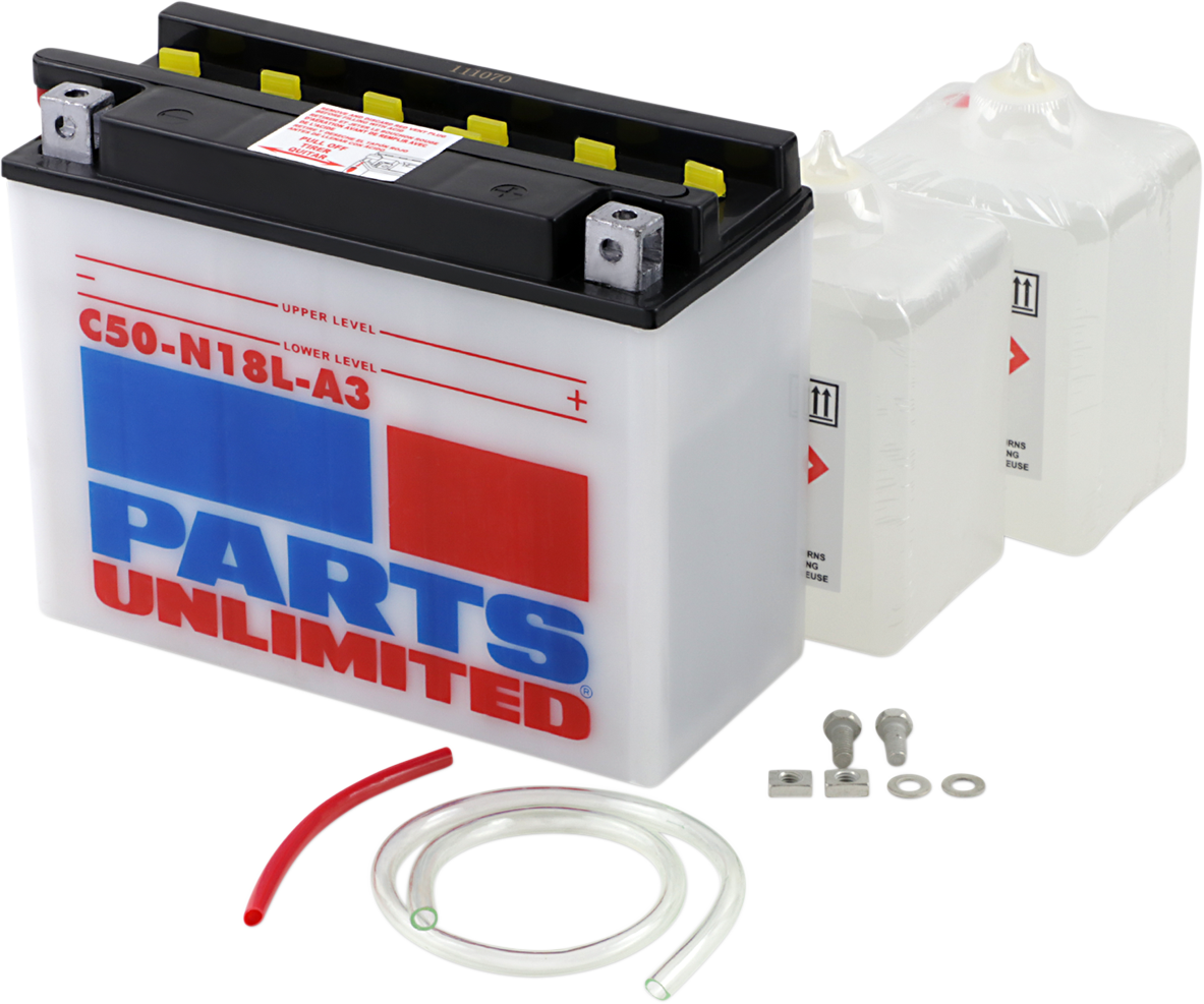 Parts unlimited Battery - Y50-N18L-A3 1988-2000 Honda GL1500 Gold Wing