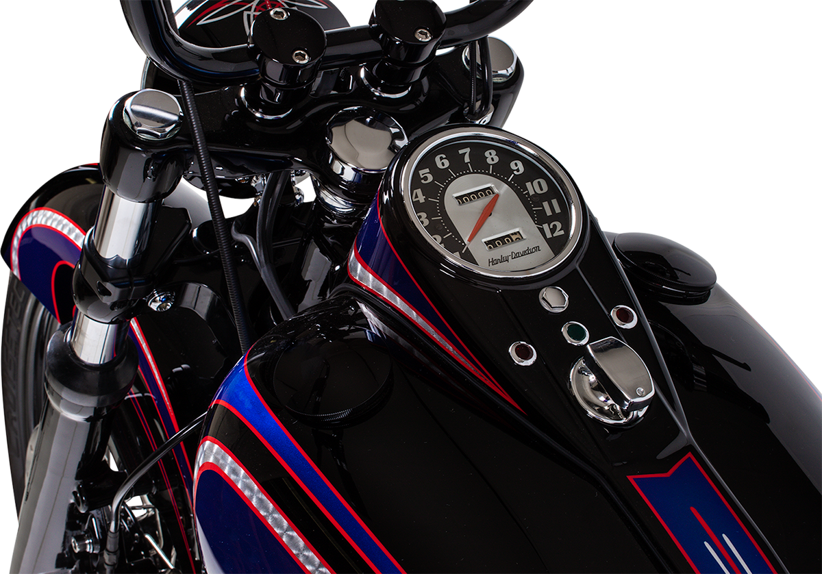 Drag specialties Fat Bob-Style Gas Tank - 3.5 Gallon - Harley-Davidson Harley Davidson