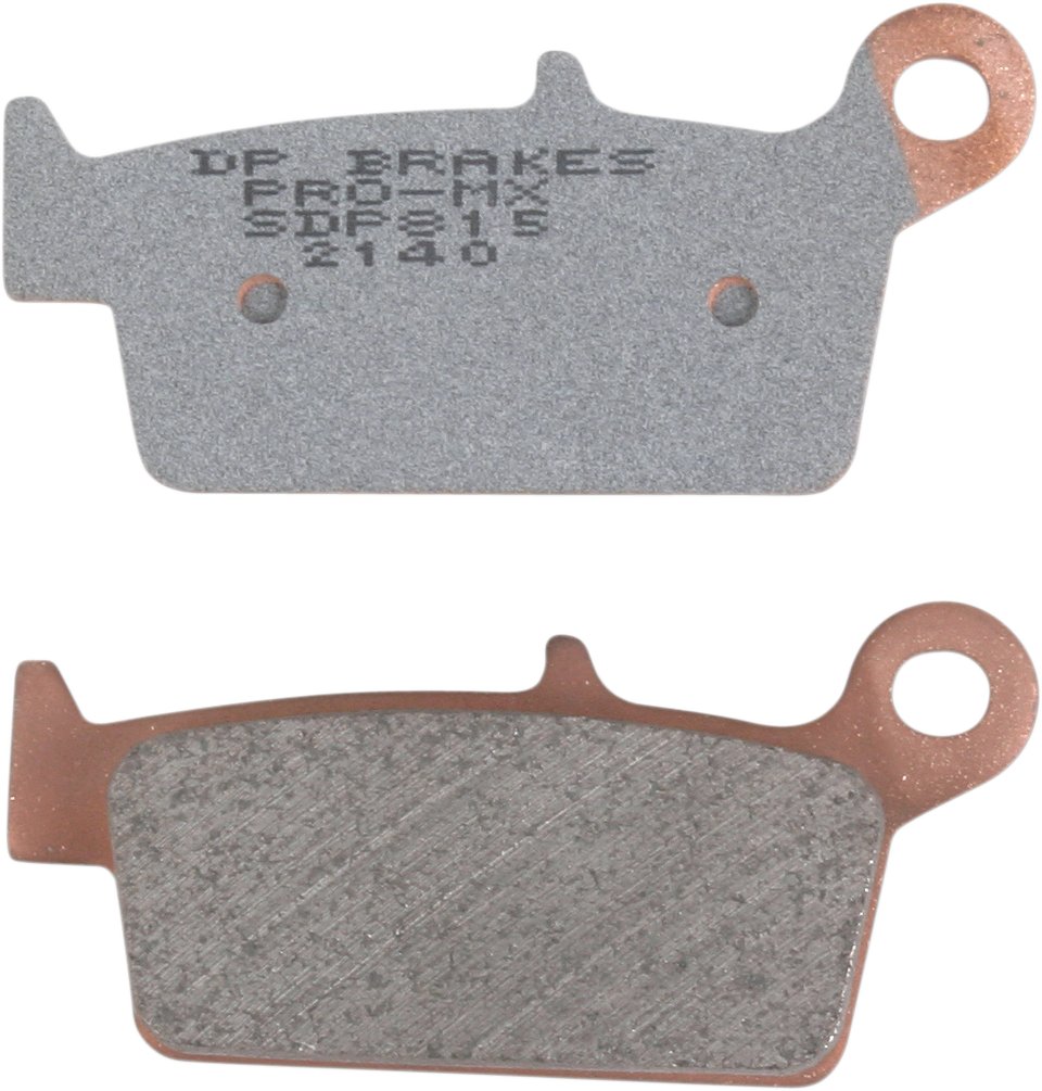 DP Brakes Pro MX Rear Brake Pads Honda / Yamaha / Suzuki / Kawasaki / Gas Gas