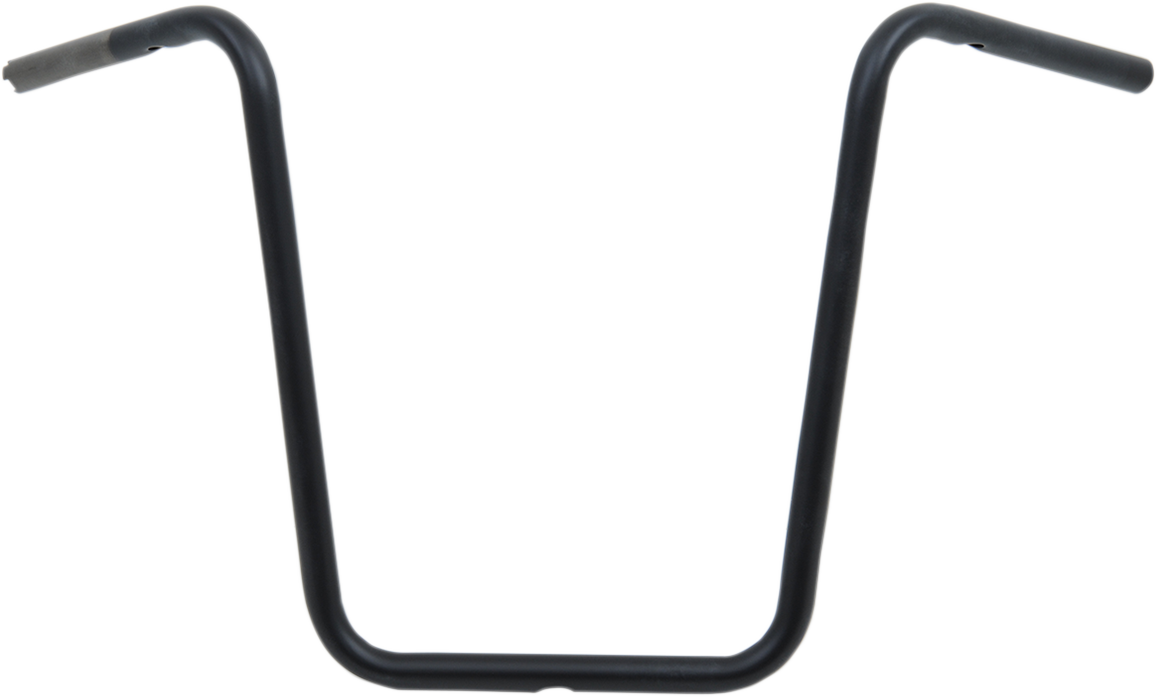Drag specialties 1" Touring Handlebar - Ape Hanger - 18" - TBW - Flat Black Harley Davidson