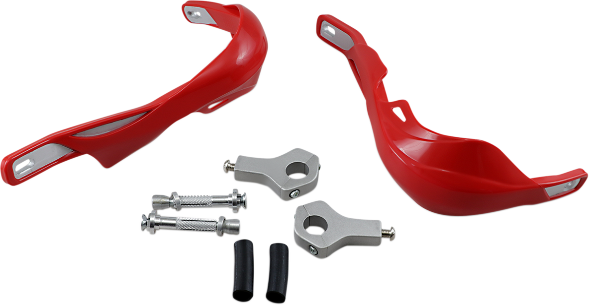 Emgo Pro-Guard Reinforced Handguards - Red