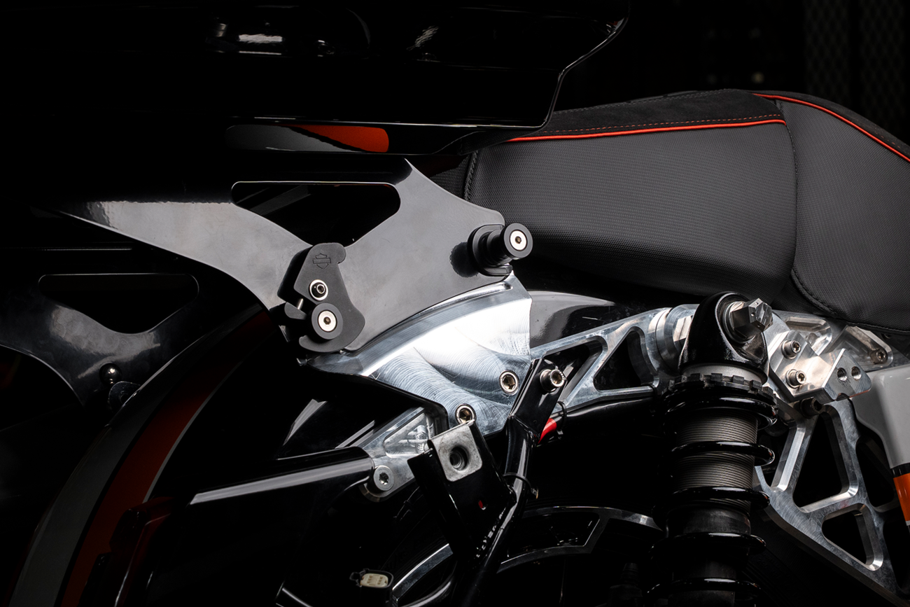 Trask Billet Docking Kit For Assault Tail Section For Harley Touring 2009-2026