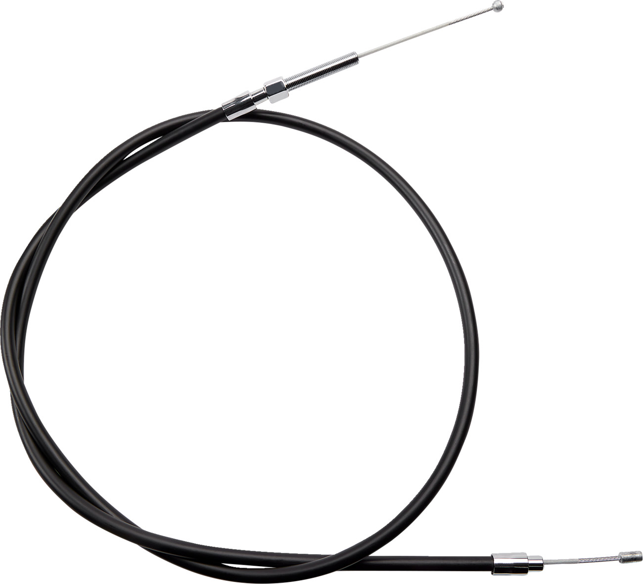 Drag Specialties High-Efficiency Black Vinyl Clutch Cable