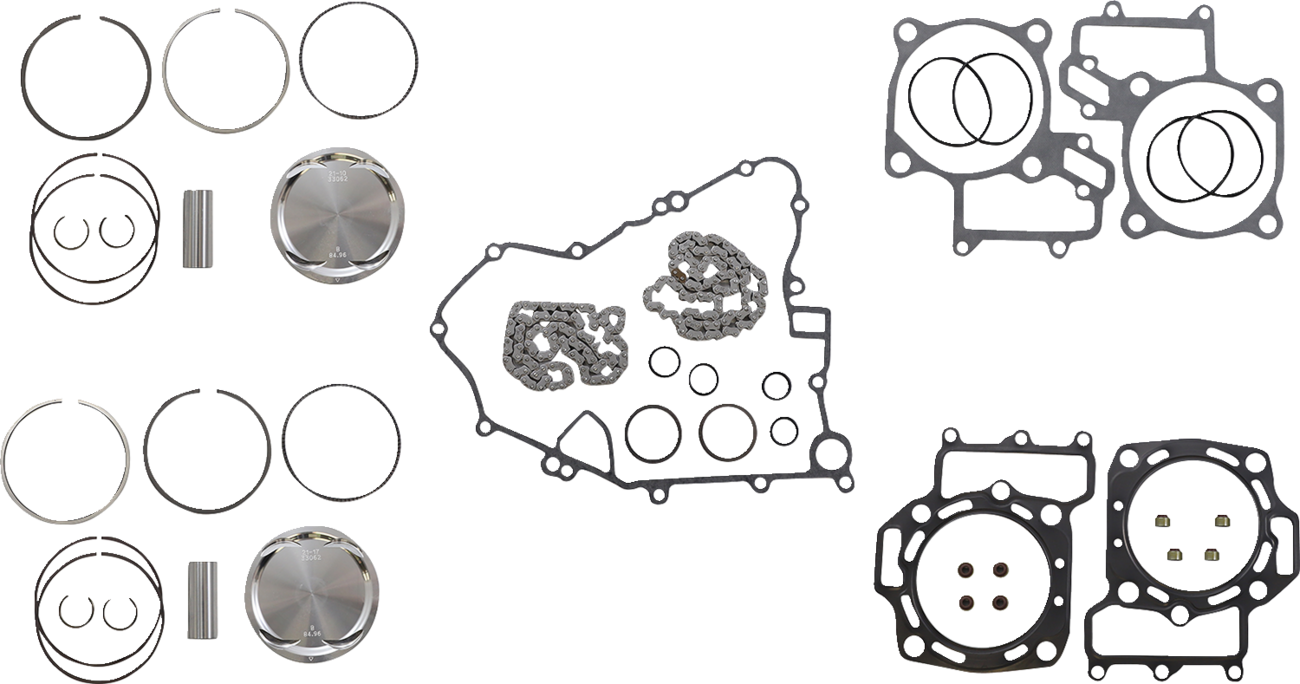 Top End Piston Kit Forged Replica for 4-Stroke