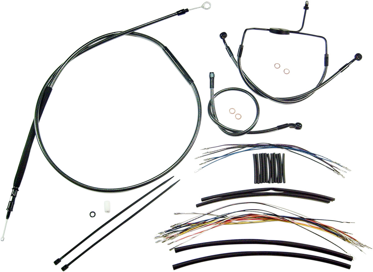 MAGNUM SHIELDING Black Pearl™ Designer Handlebar Installation Kit