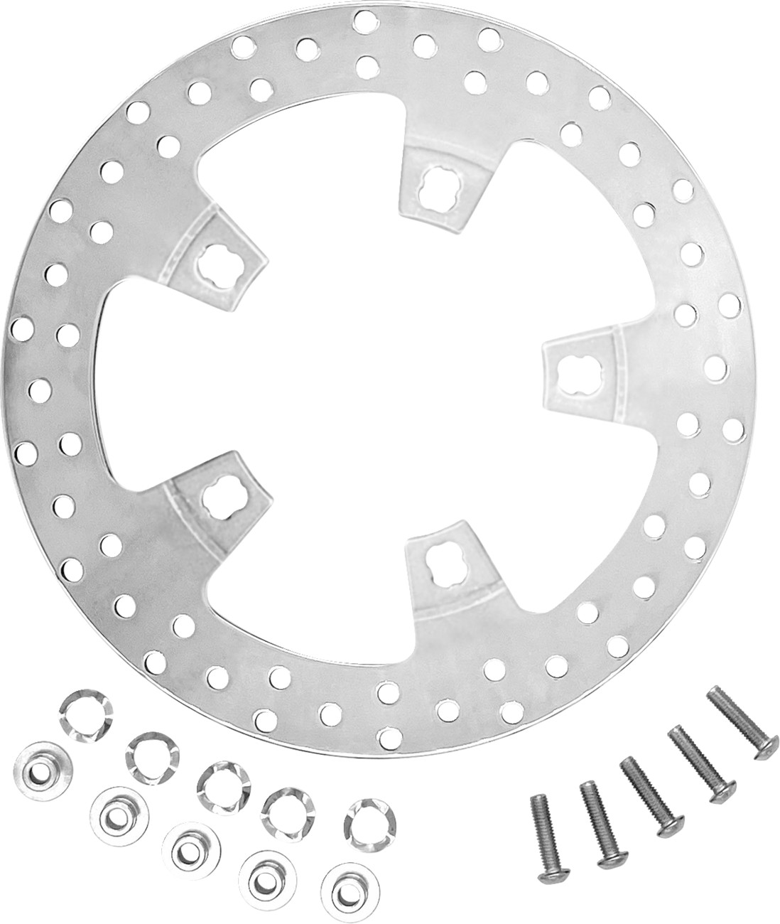 Coastal moto Brake Rotor - 320 mm - Front - Stainless - '24 FLHX/FLTR Harley Davidson