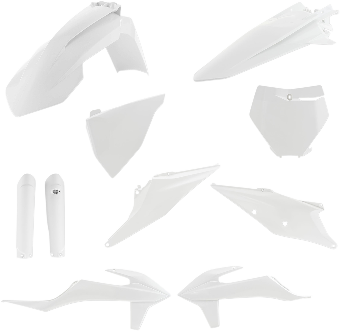 Acerbis Full Replacement Body Kit - White KTM