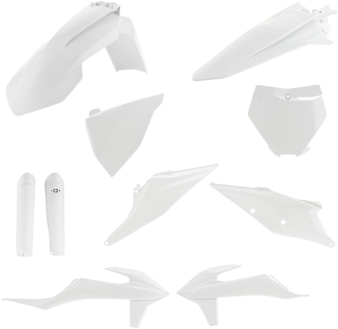 Acerbis Full Replacement Body Kit - White KTM