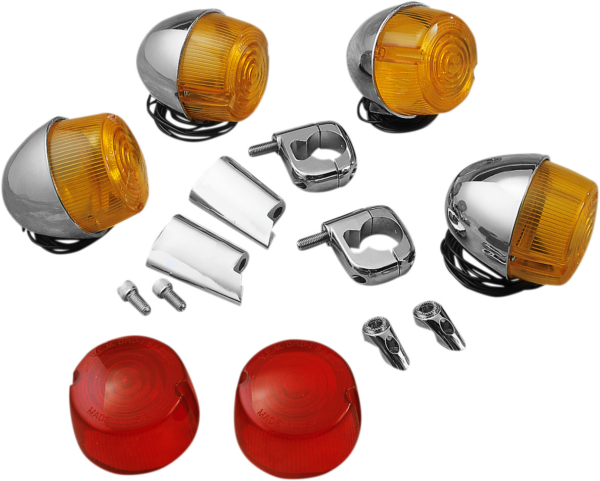 Chris products Marker Light Kit - Single Filament Harley Davidson