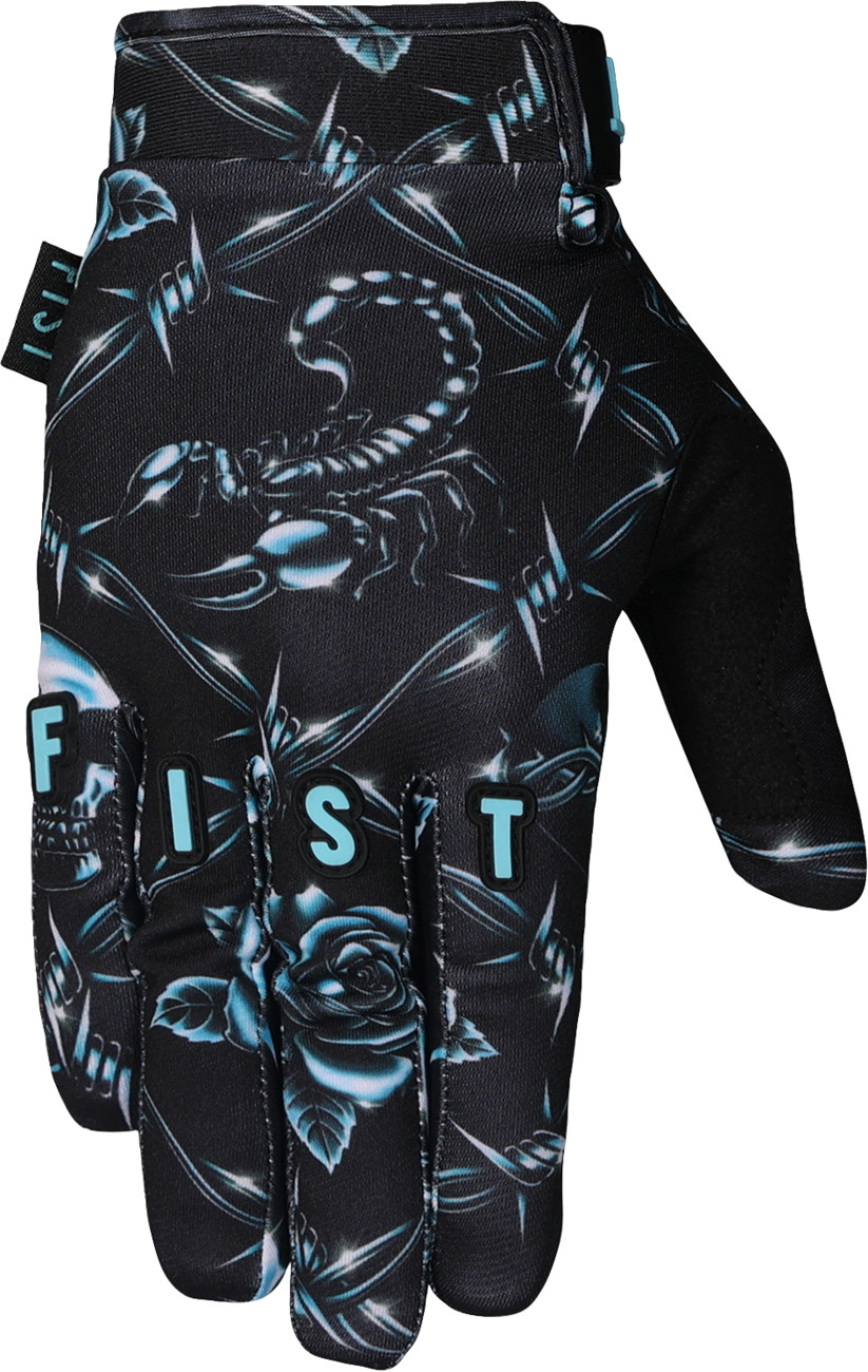 FIST HANDWEAR Strapped Chrome Gloves