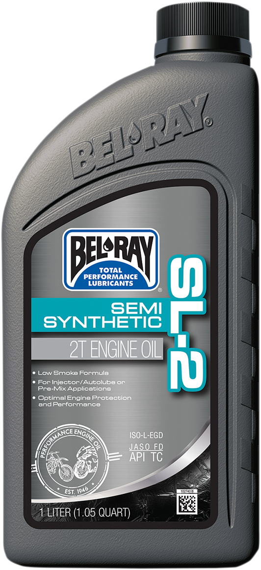 BEL-RAY SL-2 Semi-Synthetic 2T Engine Oil