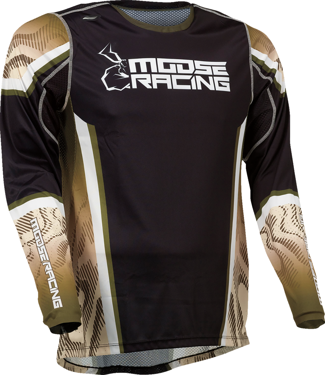 MOOSE RACING SOFT-GOODS (2910-7409) Jersey Agroid Olv/Tan Md