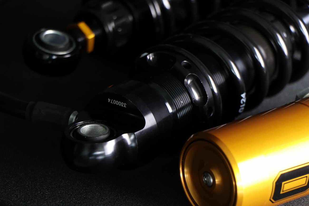 Ohlins S36HRCL Rear Reservoir Shocks For Harley Touring 2014-2025