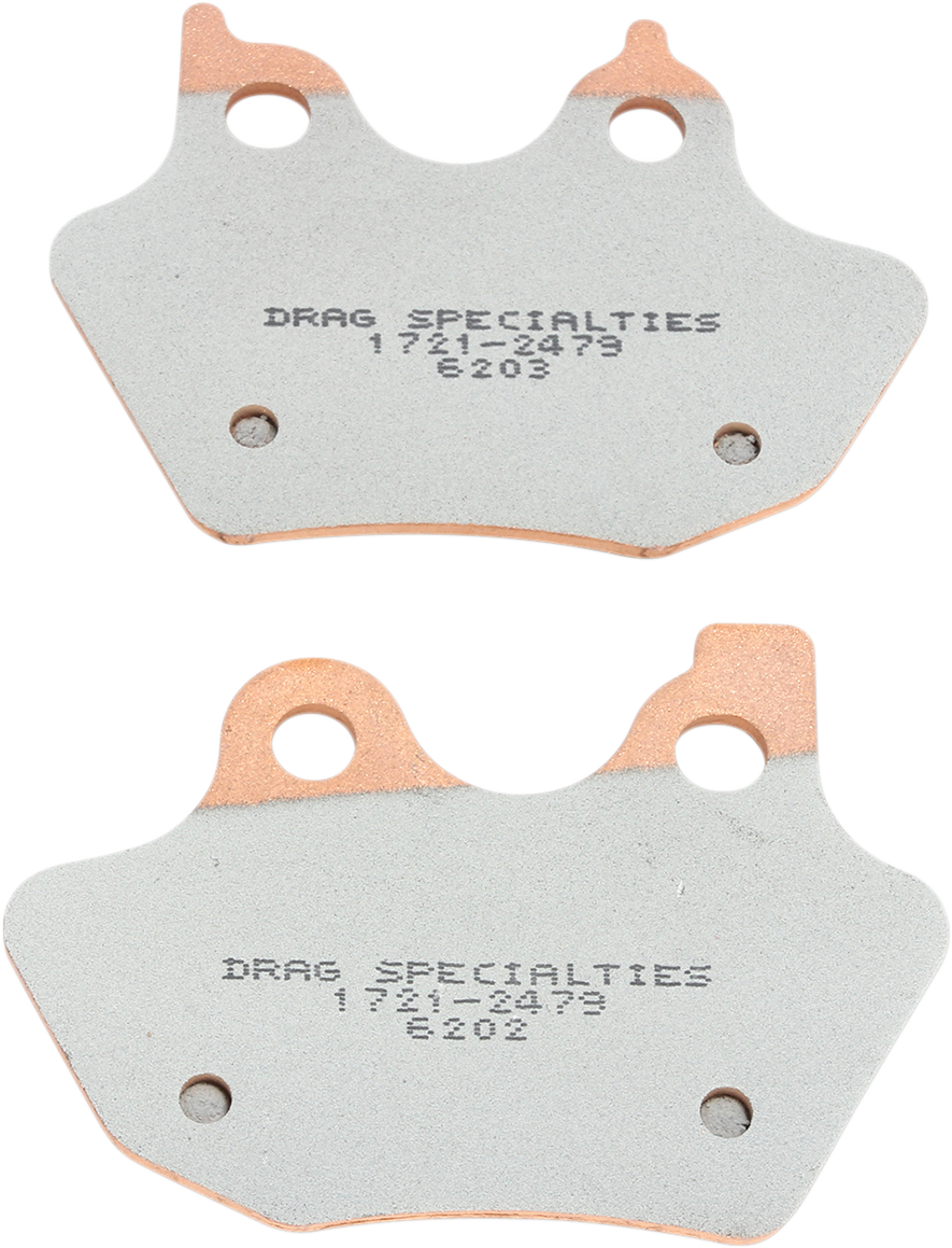 Drag specialties Sintered Brake Pads - Harley-Davidson Harley Davidson