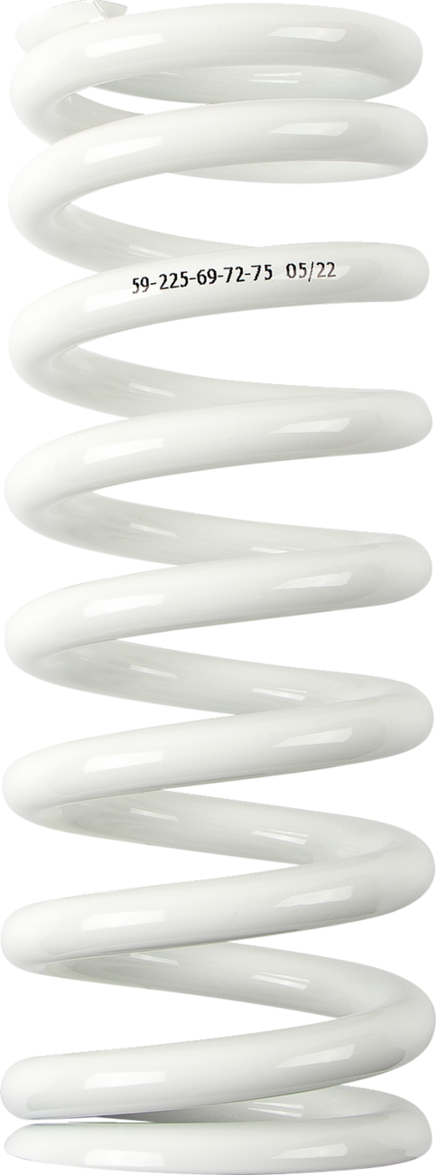 Moose offroad Shock Spring - 59 mm OD - 69/72/75 n/mm - White KTM