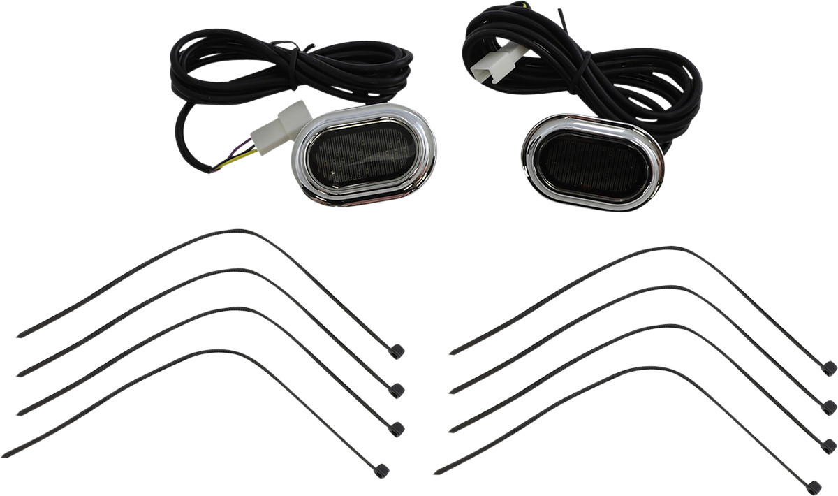 Custom Dynamics Plug and Play PLUGZ Antenna Grommet Lights For Harley Touring 2010-2025