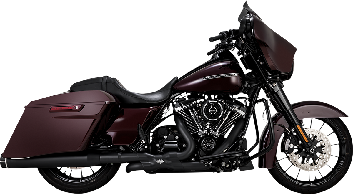 Vance & Hines 4 1/2" Torquer 450 Slip-On Mufflers For Harley Touring 2017-2025