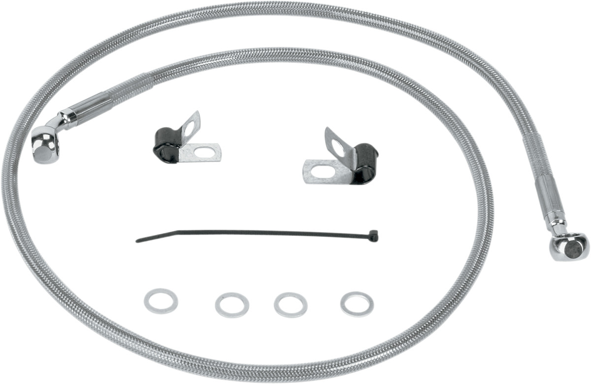 Drag Specialties Standard Length Front Brake Line Kit For Harley Sportster 2004-2013