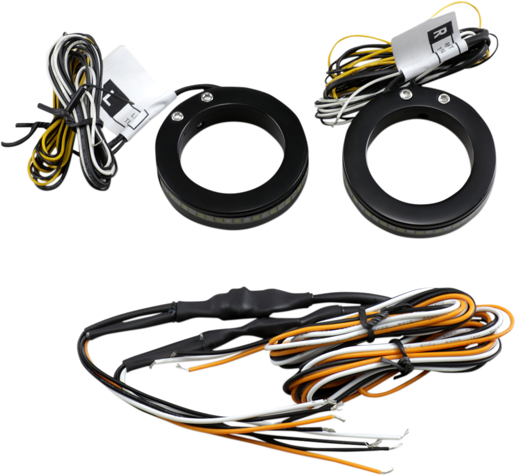 CUSTOM DYNAMICS Wrap-Arounds™ LED Turn Signals with Daytime Running Lights