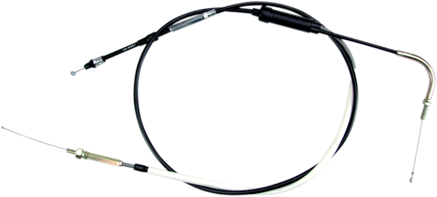 Motion pro Black Vinyl Throttle Cable - Pull - '99-'03 Polaris