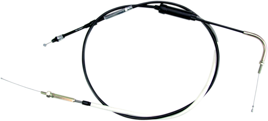 Motion pro Black Vinyl Throttle Cable - Pull - '99-'03 Polaris
