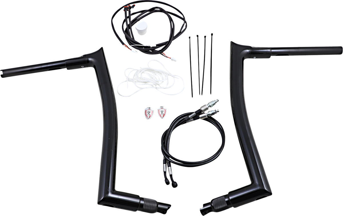 Fat Baggers Inc. 1 1/2" Pointed Top EZ Install Handlebar Kit For Harley Road King Special 2018-2020