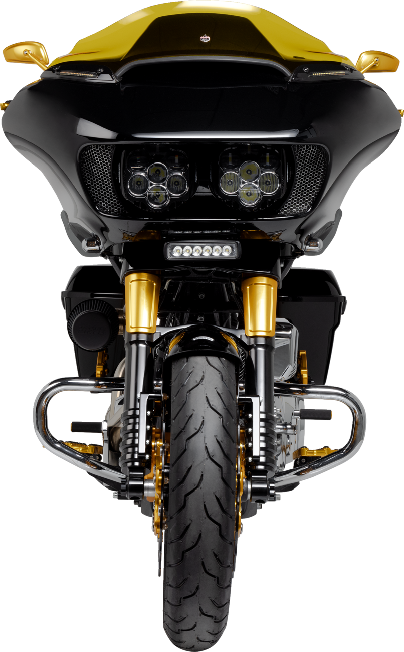 Custom Dynamics Dual Function LED Windshield Trim For Harley Road Glide 2015-2025