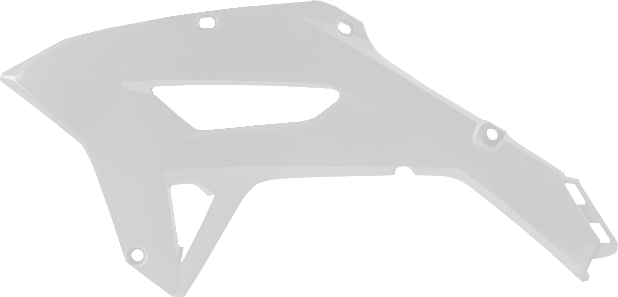 Polisport Radiator Cover - White - CRF 250/450 RX 2022-2024 Honda CRF250RX / 2021-2024 Honda CRF450RX