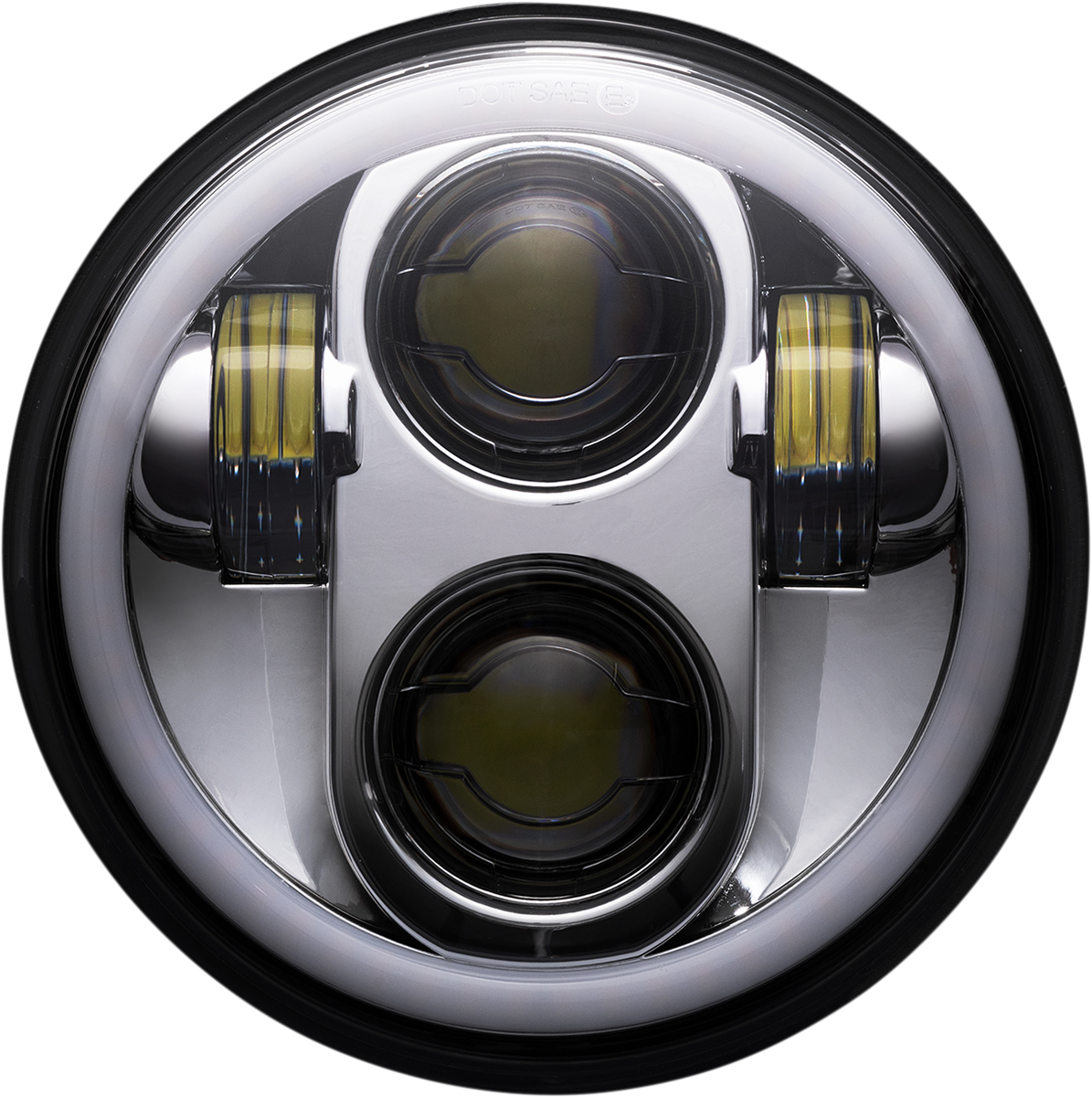 Custom Dynamics ProGLow 5 3/4" LED Headlamp For Harley Dyna / Softail / Sportster 1986-2022