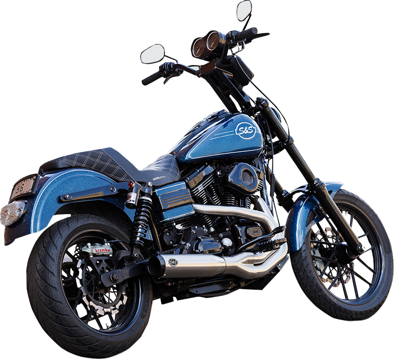 S&S CYCLE 2-into-1 Qualifier Exhaust System