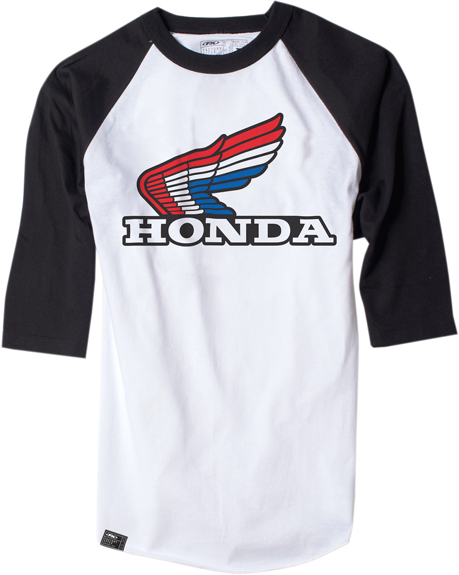 Factory Effex Honda Vintage Baseball T-Shirt