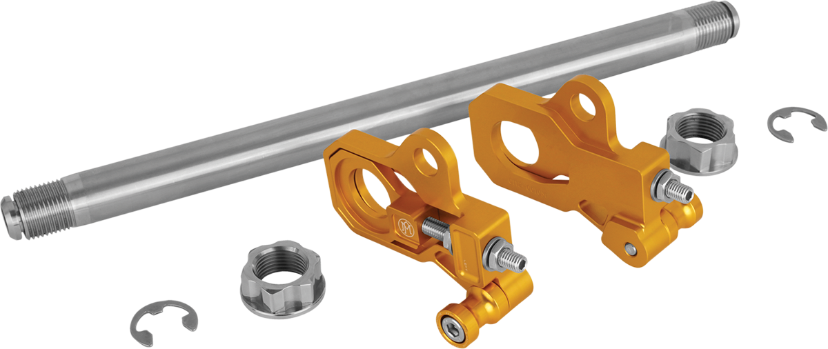 Performance Machine Rear Axle Adjuster Kit For Harley Touring 2009-2025