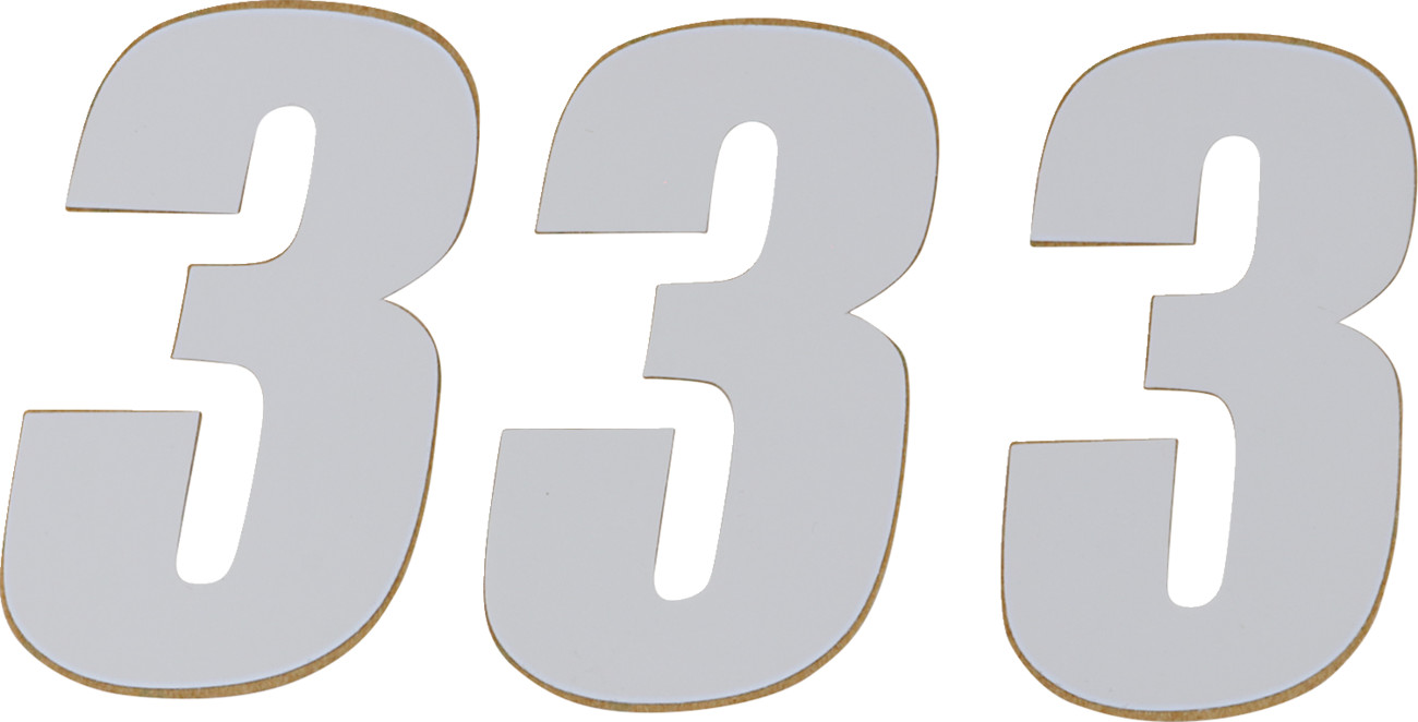 D'COR VISUALS Plate Number