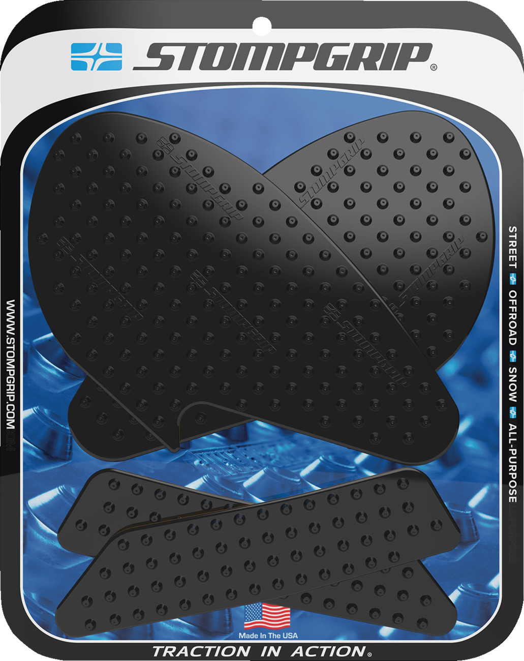 STOMPGRIP Volcano Profile Traction Pad Tank Grips