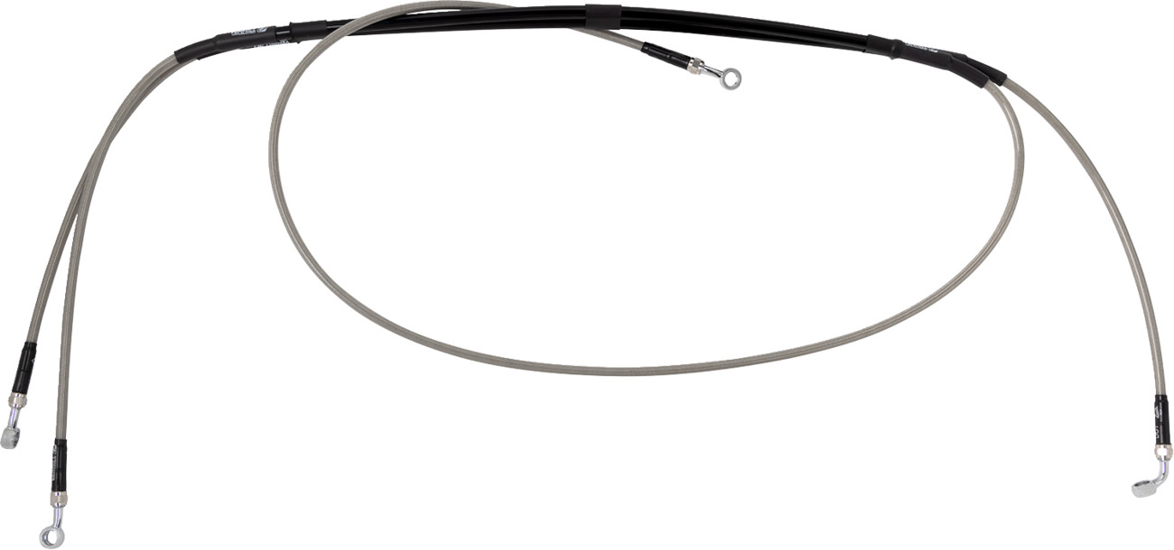 Moose Racing Stainless Steel Braided Brake Line