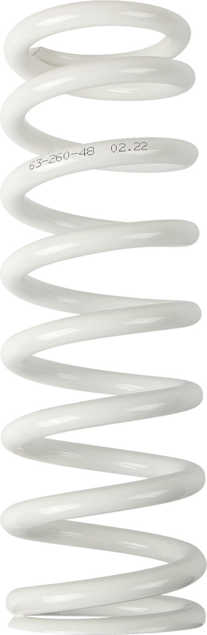 Moose offroad Shock Spring - 63 mm OD - 48 n/mm - White Gas Gas/Husqvarna/KTM