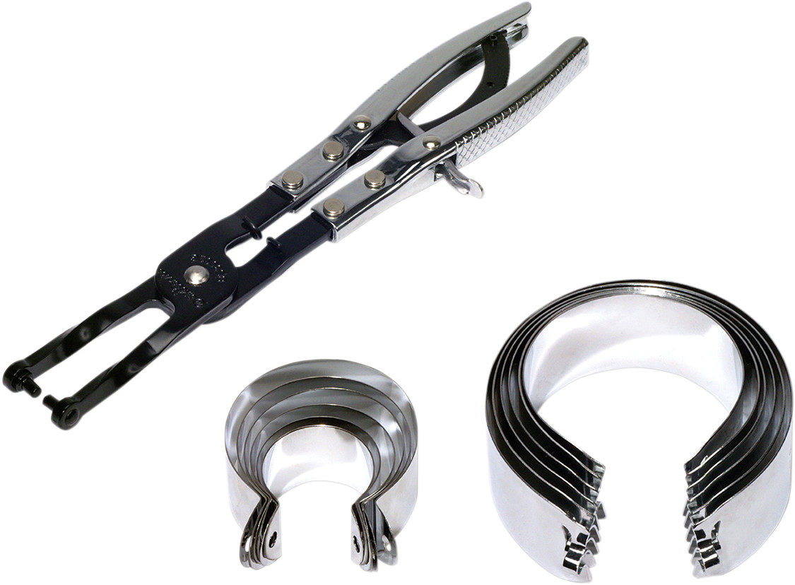 BIKESERVICE Piston Ring Compressor Set