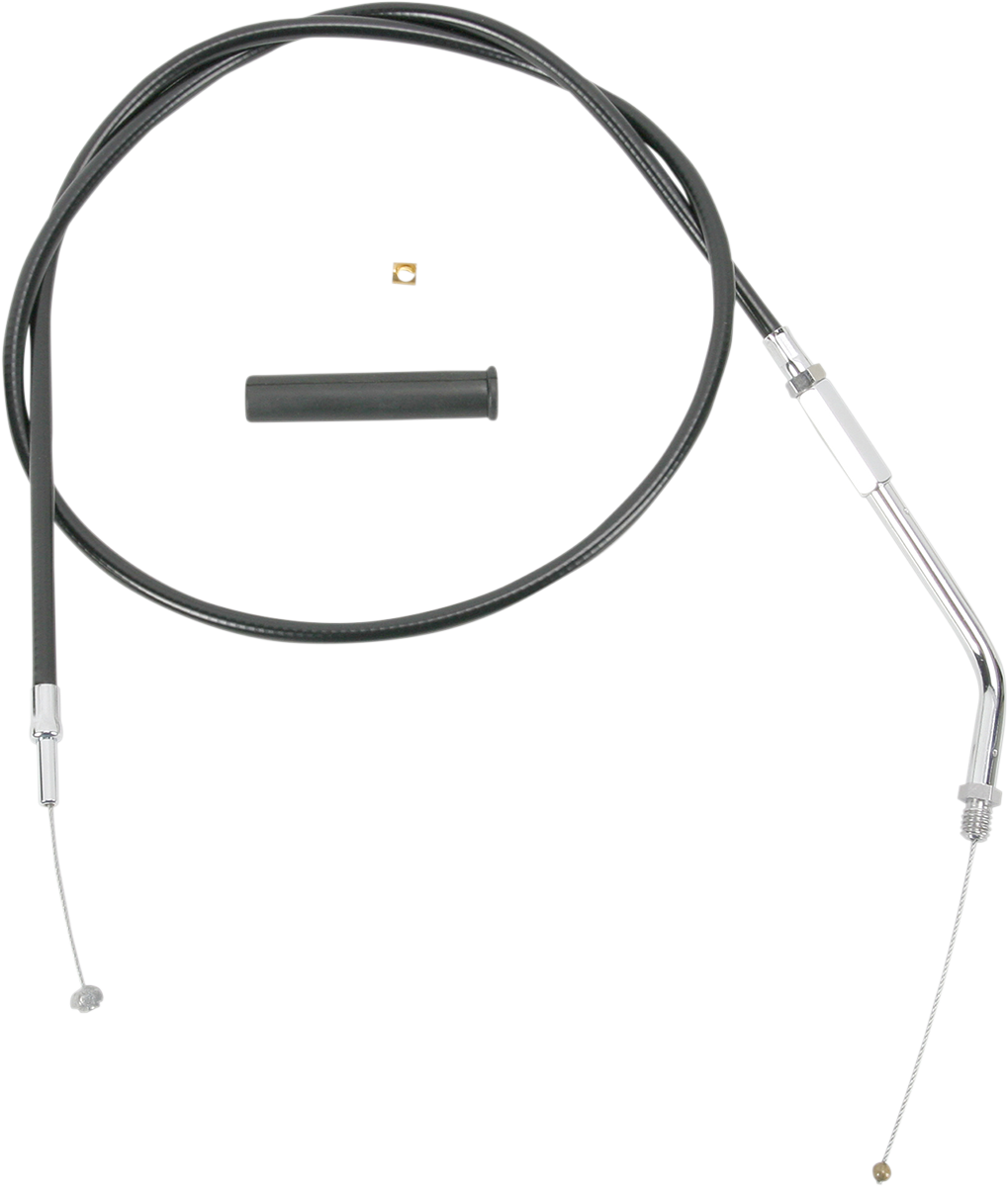 Drag specialties Black Vinyl Throttle Cable - 36" Harley Davidson