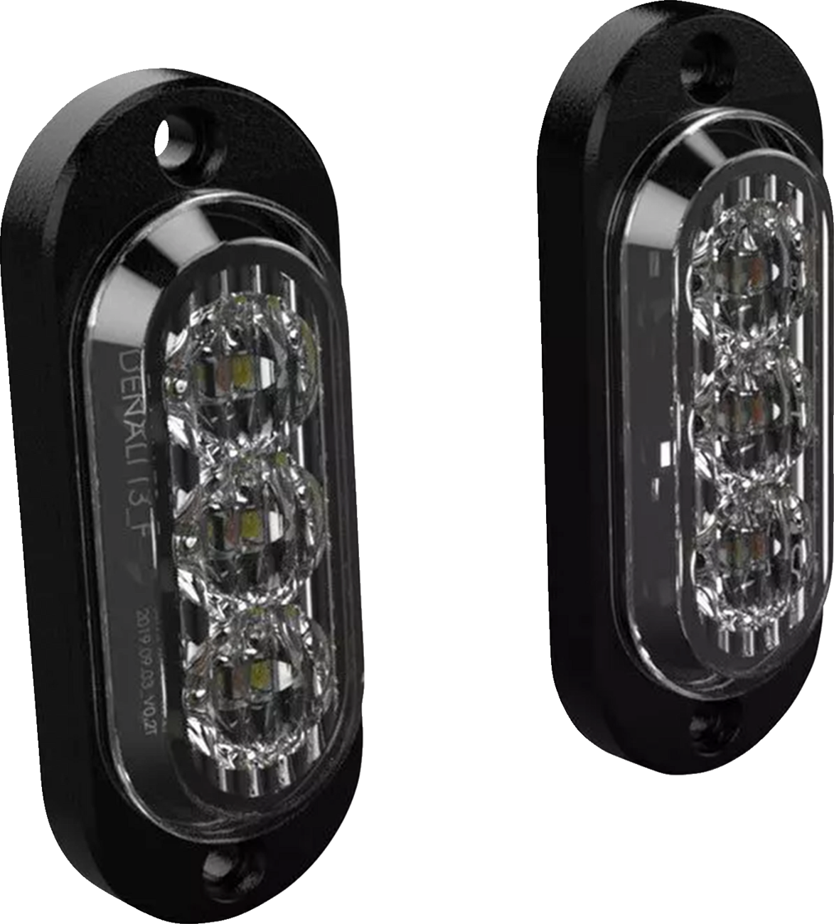 Denali T3 Front Switchback LED Turn Signal Pods